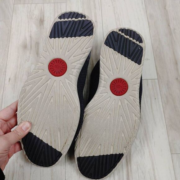 UGG UNION DERBY HYPERWEAVE SUEDE DARK GREY SHOES MENS SIZE 12 US. - Picture 7 of 9